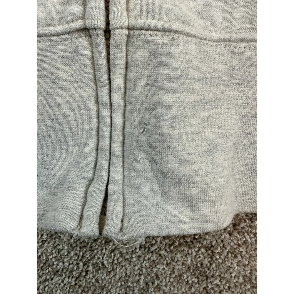 The North Face Full Zip Lightweight Sweater Women's Size Large Gray / Tan Mix‎